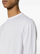 Fedeli White Cotton T-shirt