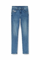 Diesel Slim Jeans Regular Waist 2019 D-Strukt - Jeans Mens in Blue