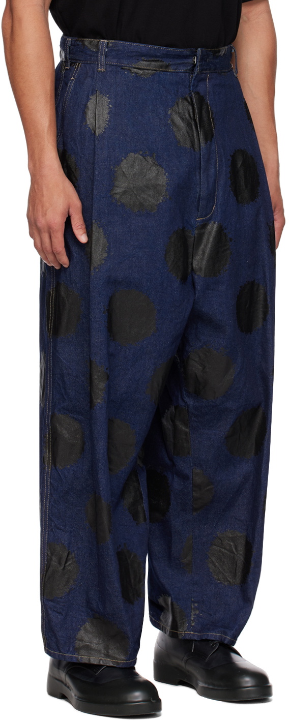 Y's Indigo Sarouel Jeans