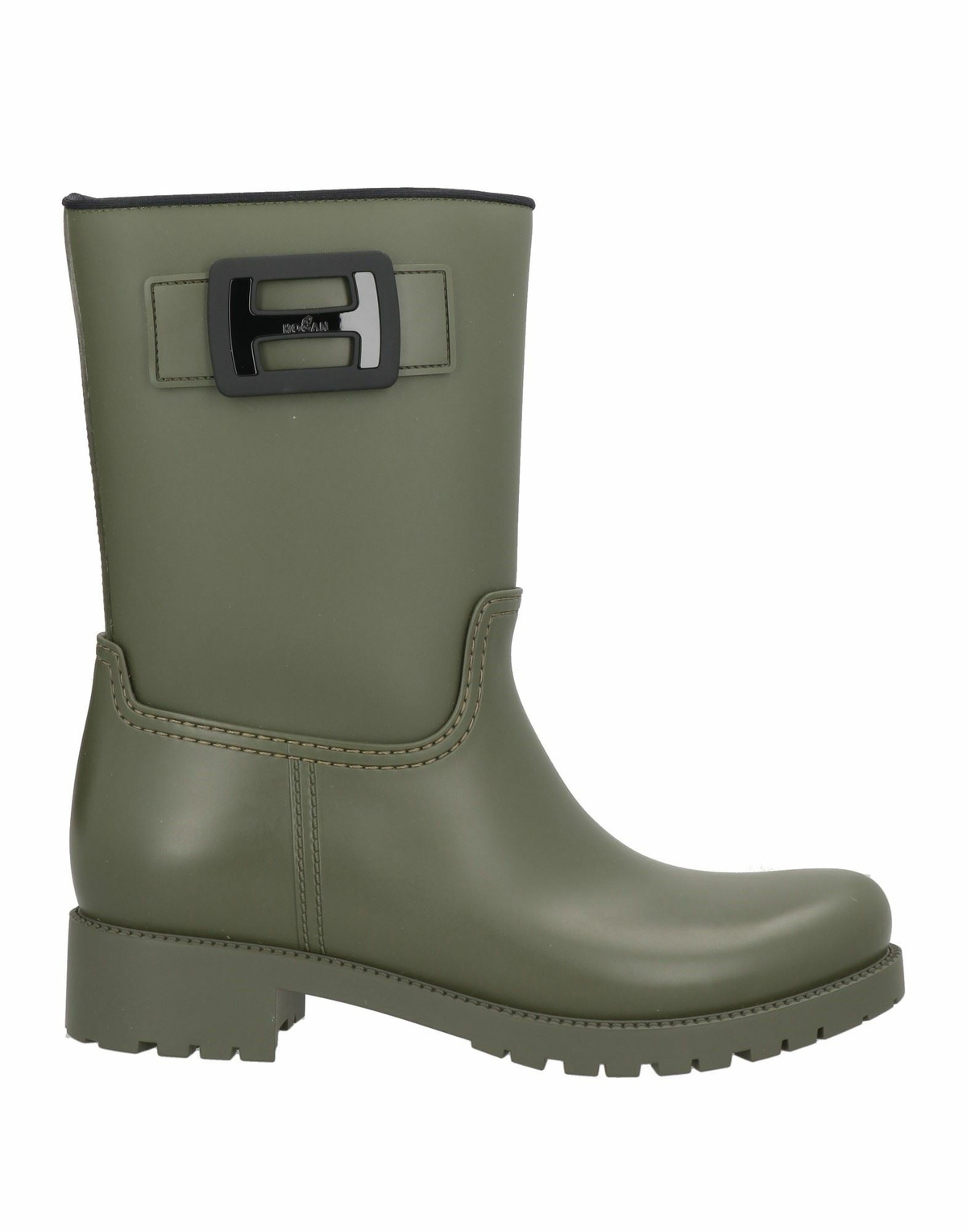 Hogan Womens Ankle boots Military in Green