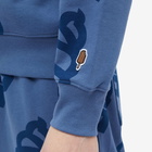 ICECREAM Men's Soft Serve Crew Sweat in Navy