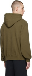 Heron Preston Khaki Heron Hoodie