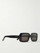 SAINT LAURENT - Sunrise Rectangular-Frame Acetate Sunglasses