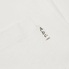 Advisory Board Crystals Men's 123 Pocket T-Shirt in Selenite Ecru