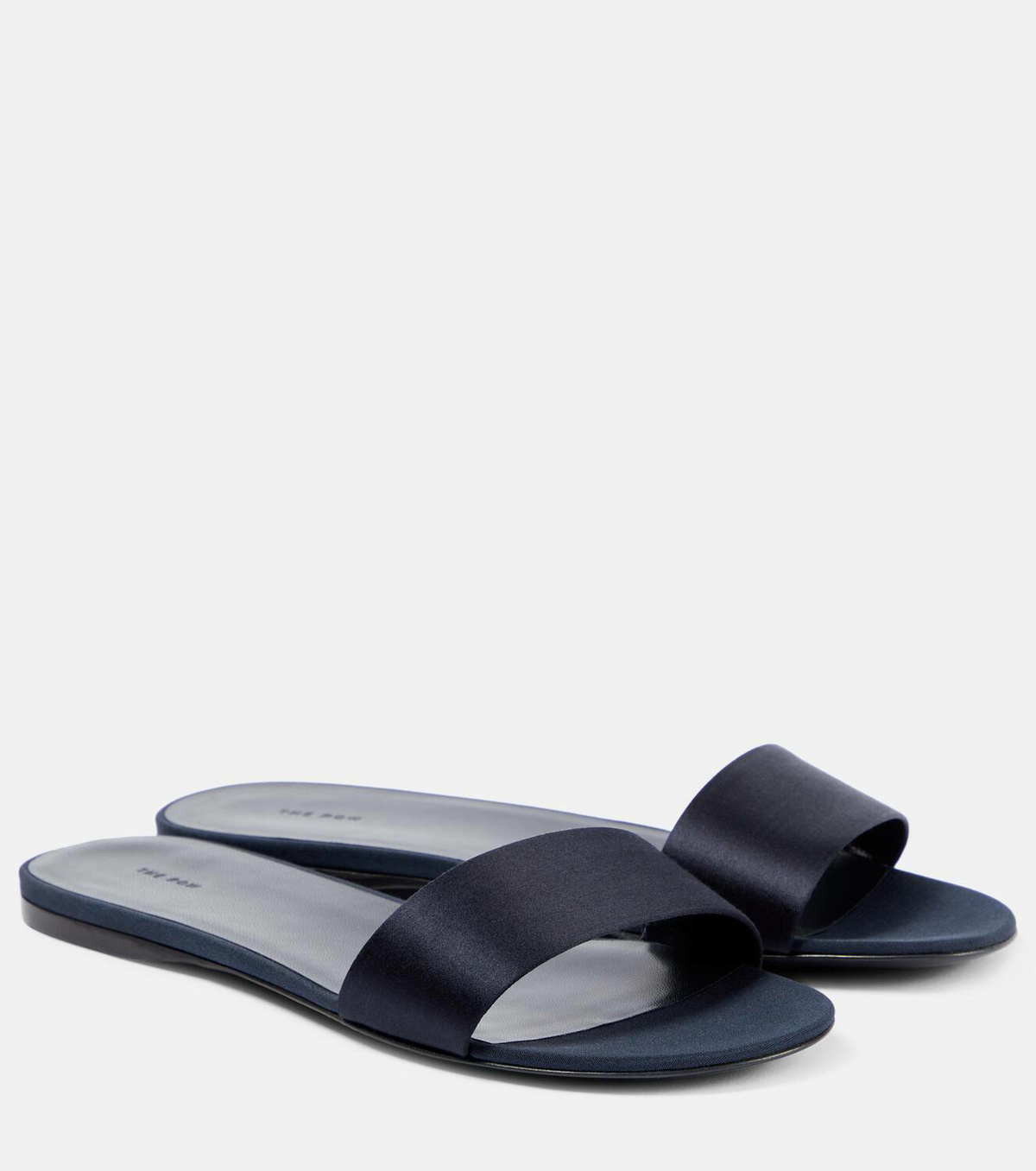 【関税&送料込】The Row Slides Black Ama Slide Black in Rubber – The Row