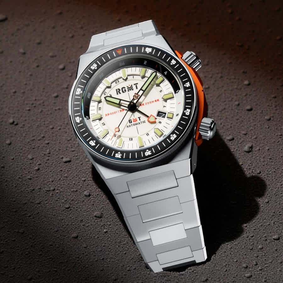 RGMT Marksman Automatic White Dial Mens Watch RG-8073-11
