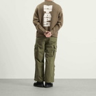 WTAPS Men's Intarsia Knit Sweater in Greige