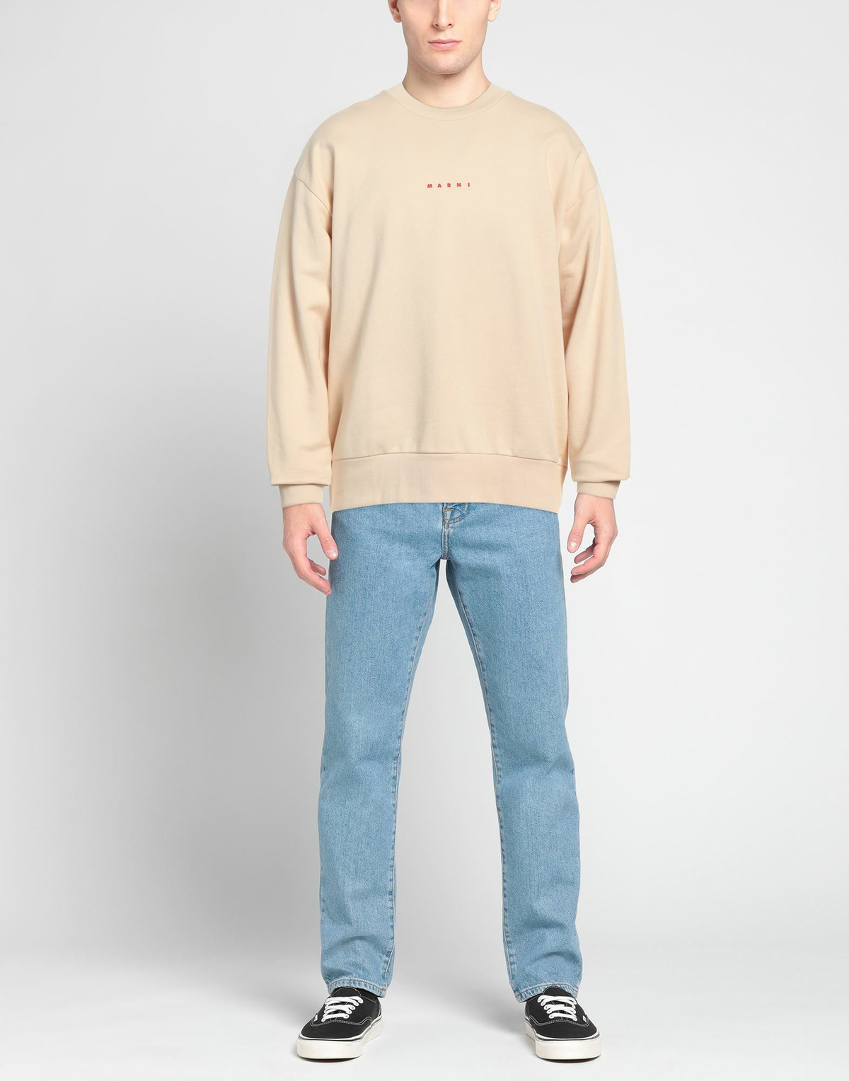 Marni Mens Sweatshirt in Beige