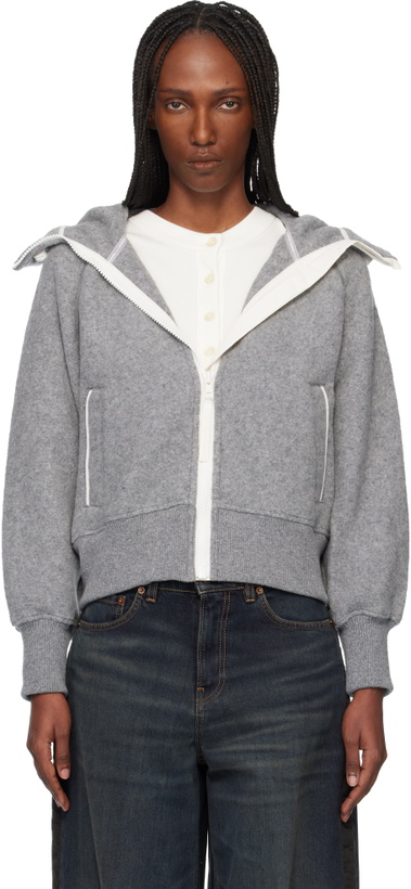Photo: Canada Goose Gray 'White Label' Chilliwack Bomber Jacket