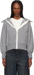 Canada Goose Gray 'White Label' Chilliwack Bomber Jacket