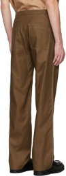 GAUCHERE SSENSE Exclusive Brown Viet Trousers