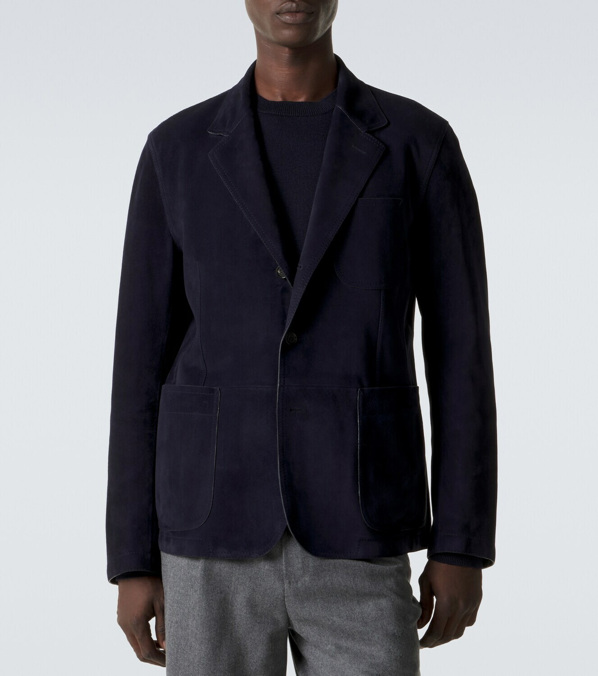 Ralph Lauren Purple Label Suede blazer
