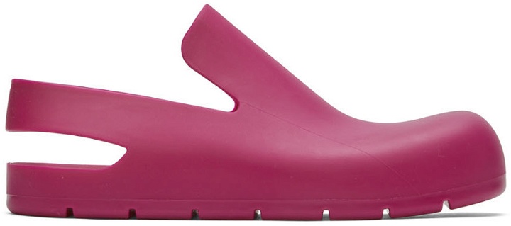 Photo: Bottega Veneta Pink Puddle Loafers