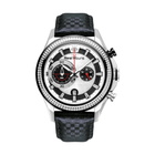 Rene Mouris Trofeo Chronograph Silver andBlack Dial Mens Watch 90119RM1