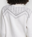Jet Set Wool intarsia turtleneck sweater