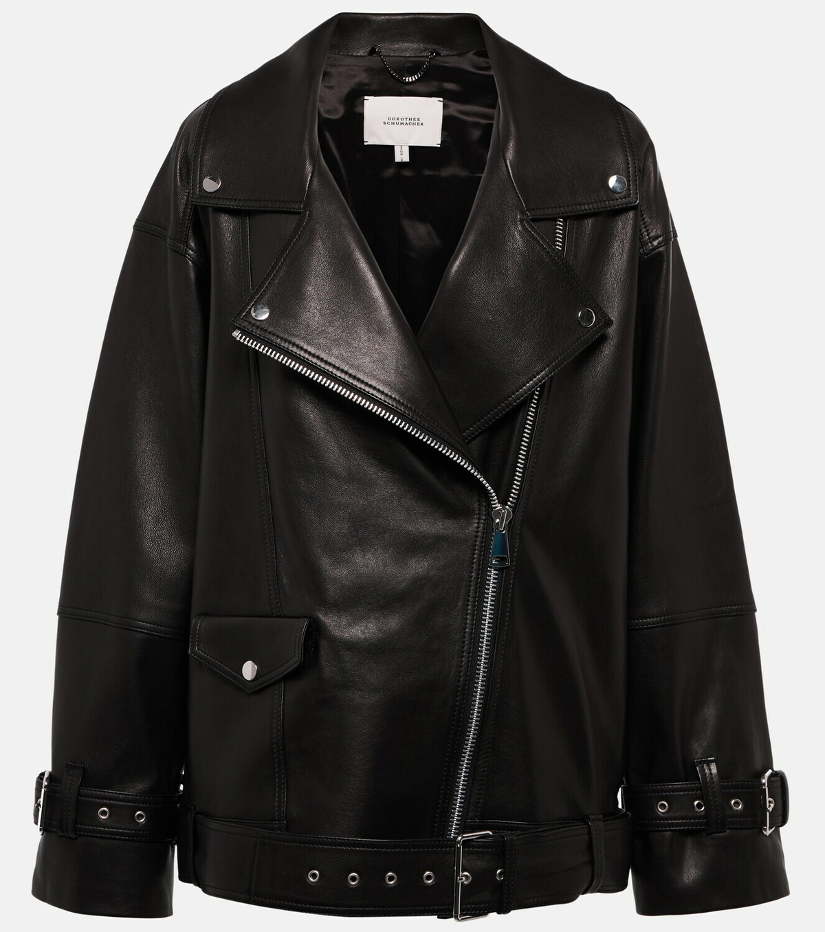 Dorothee Schumacher Sleek Statement leather jacket Dorothee Schumacher