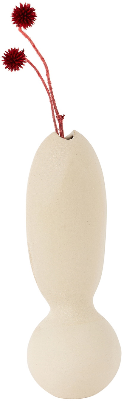 IAAI Off-White Itera Vase