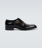 Tom Ford Claydon leather monk strap shoes