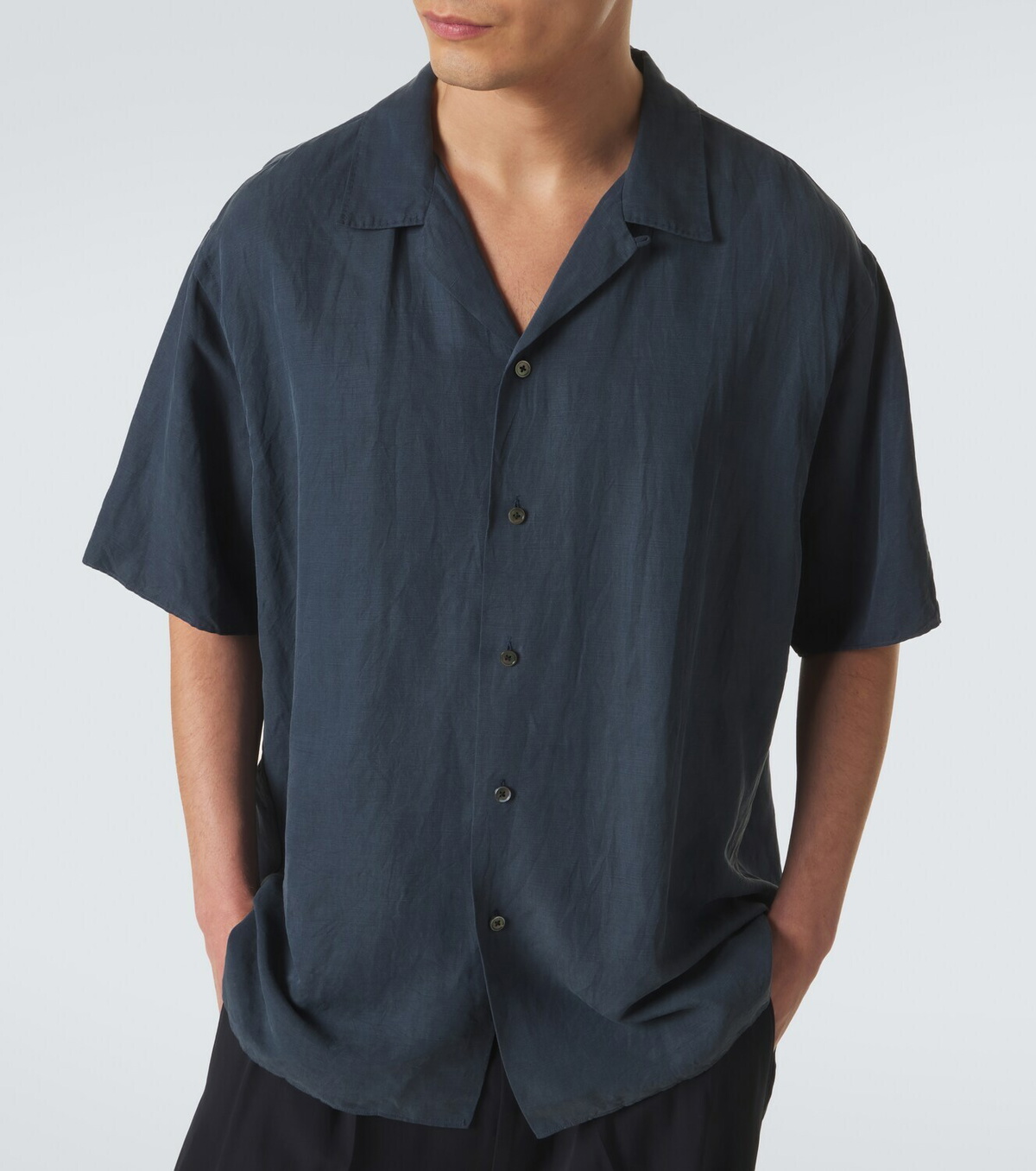 A.Presse Vintage silk and linen shirt A.PRESSE