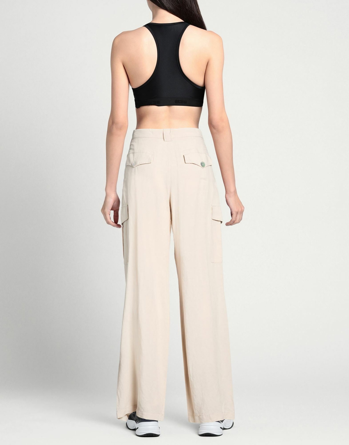 Alessia Santi Womens Pants Cream