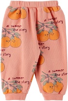 The Campamento Baby Pink Loving Oranges Trousers