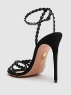 AQUAZZURA 105mm Tequila Suede Sandals