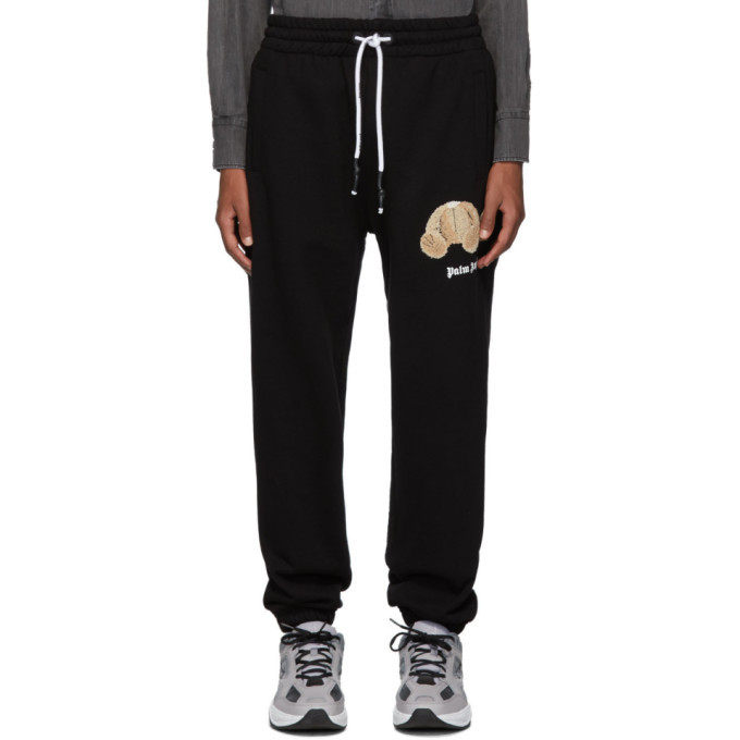 Palm Angels Black Mini Kill The Bear Lounge Pants Palm Angels