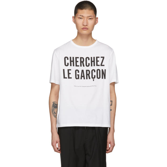 Études CHERCHEZ LE GARÇON Tシャツ ブラック