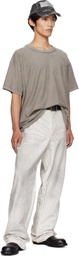 ALEXANDER DIGENOVA Off-White Underground Trousers