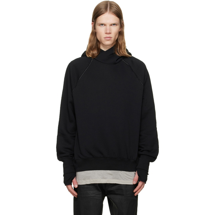 Photo: thom/krom Black MS 193 Hoodie