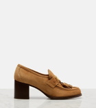 Valentino Garavani VLogo 60 suede loafer pumps