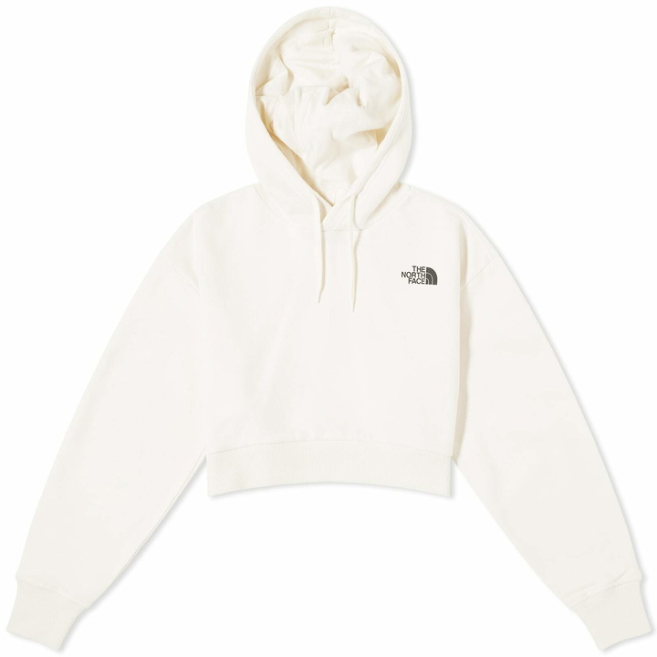 Photo: The North Face Women's Trend Cropped Hoodie in White Dune