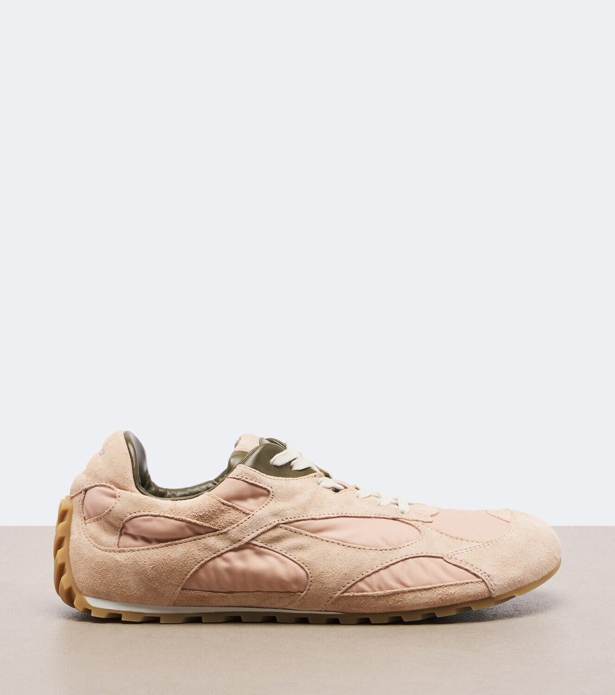 Bottega Veneta Orbit Flash suede-trimmed sneakers