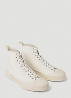 Jil Sander - High Top Sneakers in Beige