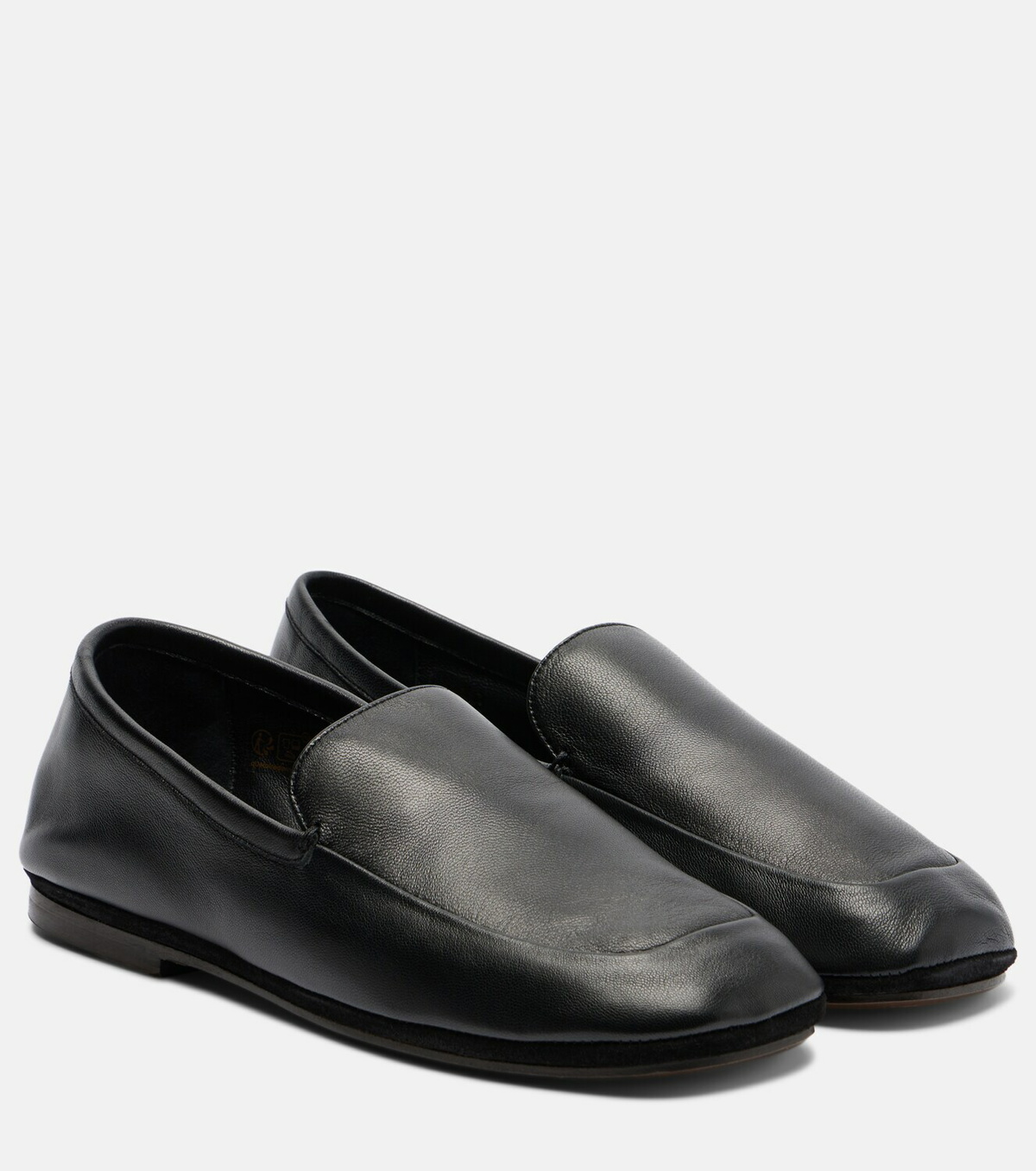 Lemaire Outdoor leather slip-on shoes