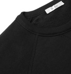 The Row - Sal Loopback Cotton-Jersey Sweatshirt - Black