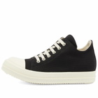 Rick Owens DRKSHDW Women's Low Sneakers in Black/Milk