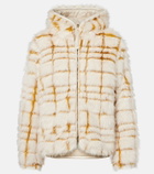 Moncler Pluvier checked jacket