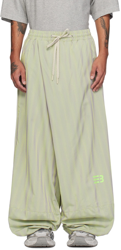 Photo: NAMESAKE Green Lamar Carrot Wide Trousers