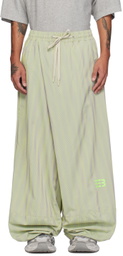 NAMESAKE Green Lamar Carrot Wide Trousers