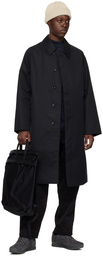 Nanamica Black Button Coat