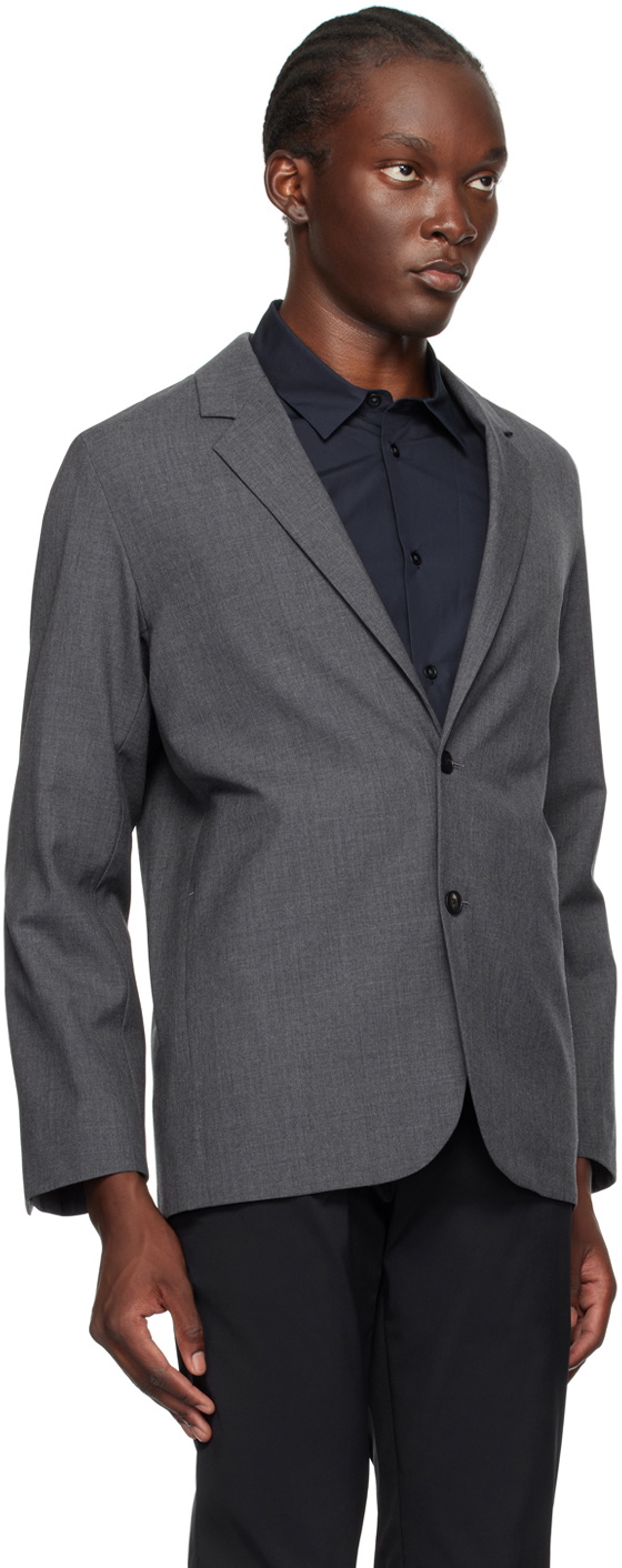 ATON Gray Tailored Blazer