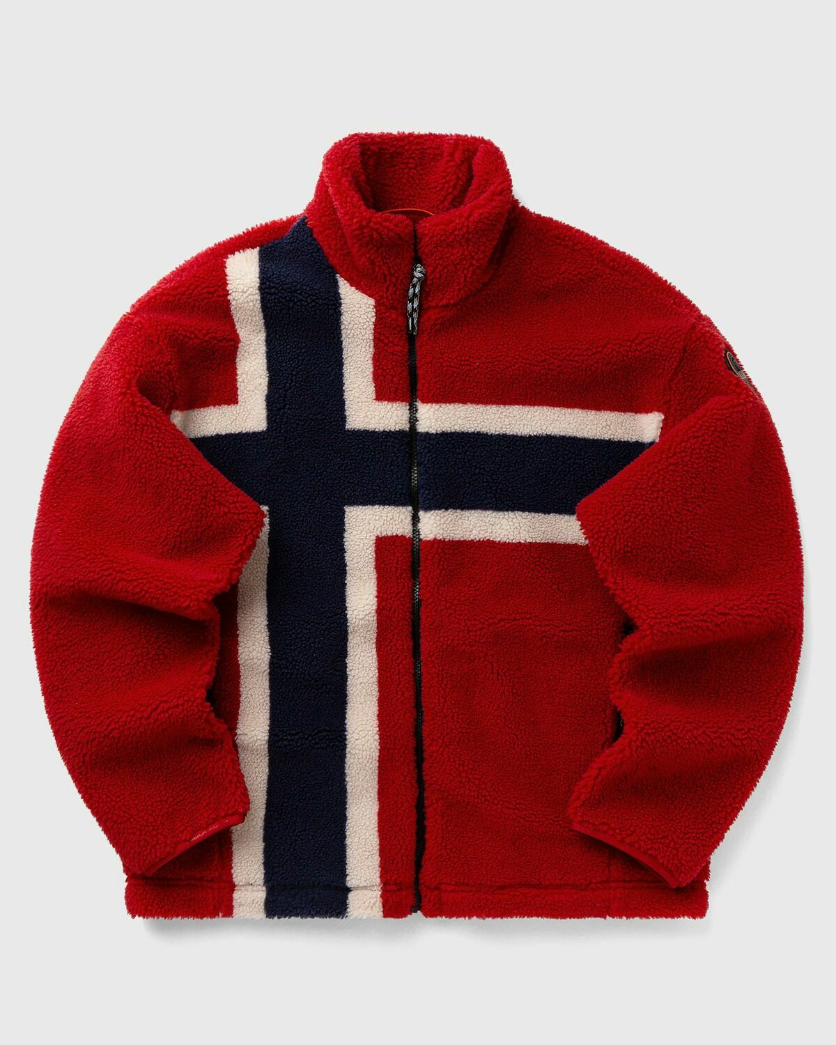 Napapijri FLEECE JACKET Red Men