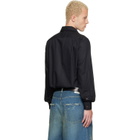 Vivienne Westwood Black Two Button Krall Shirt