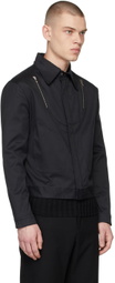 Carlota Barrera Black Biker Jacket