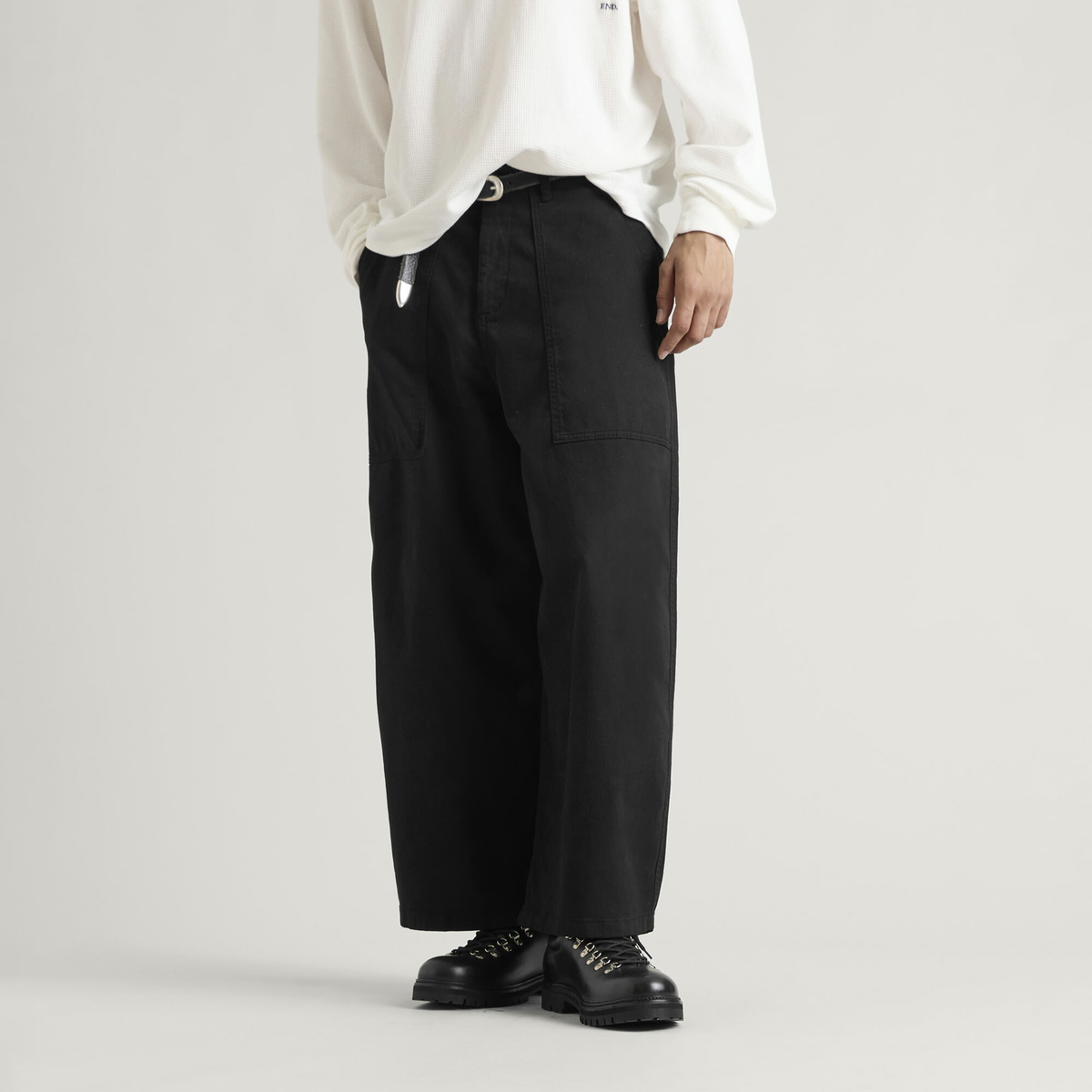 END. Men's Regiment Trouser in Black