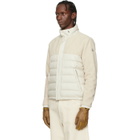 Moncler Beige Mistral Teddy Short Down Jacket