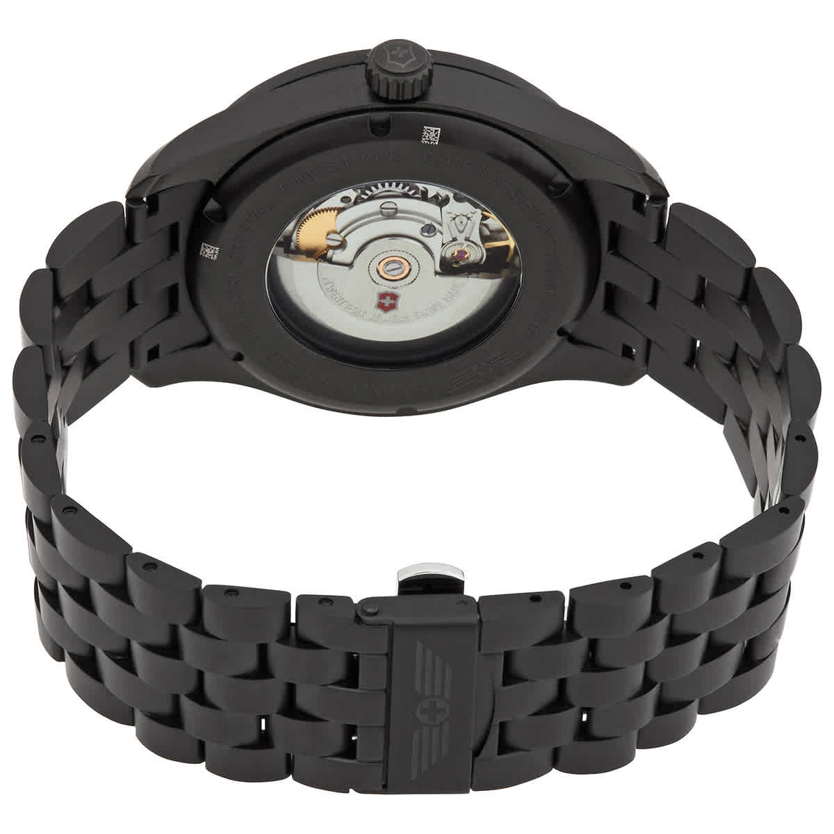 Victorinox Airboss Automatic Black Dial Mens Watch 241974