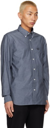 Fred Perry Navy M4695 Shirt