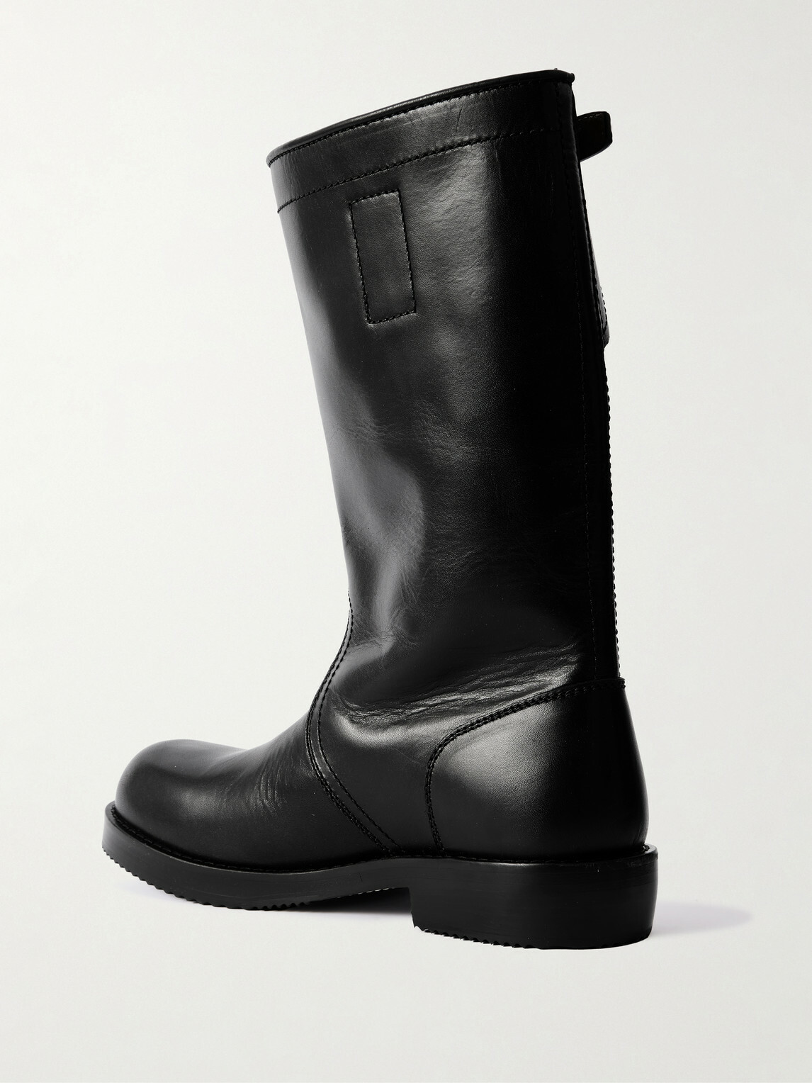 Dries Van Noten - Buckled Leather Boots - Black